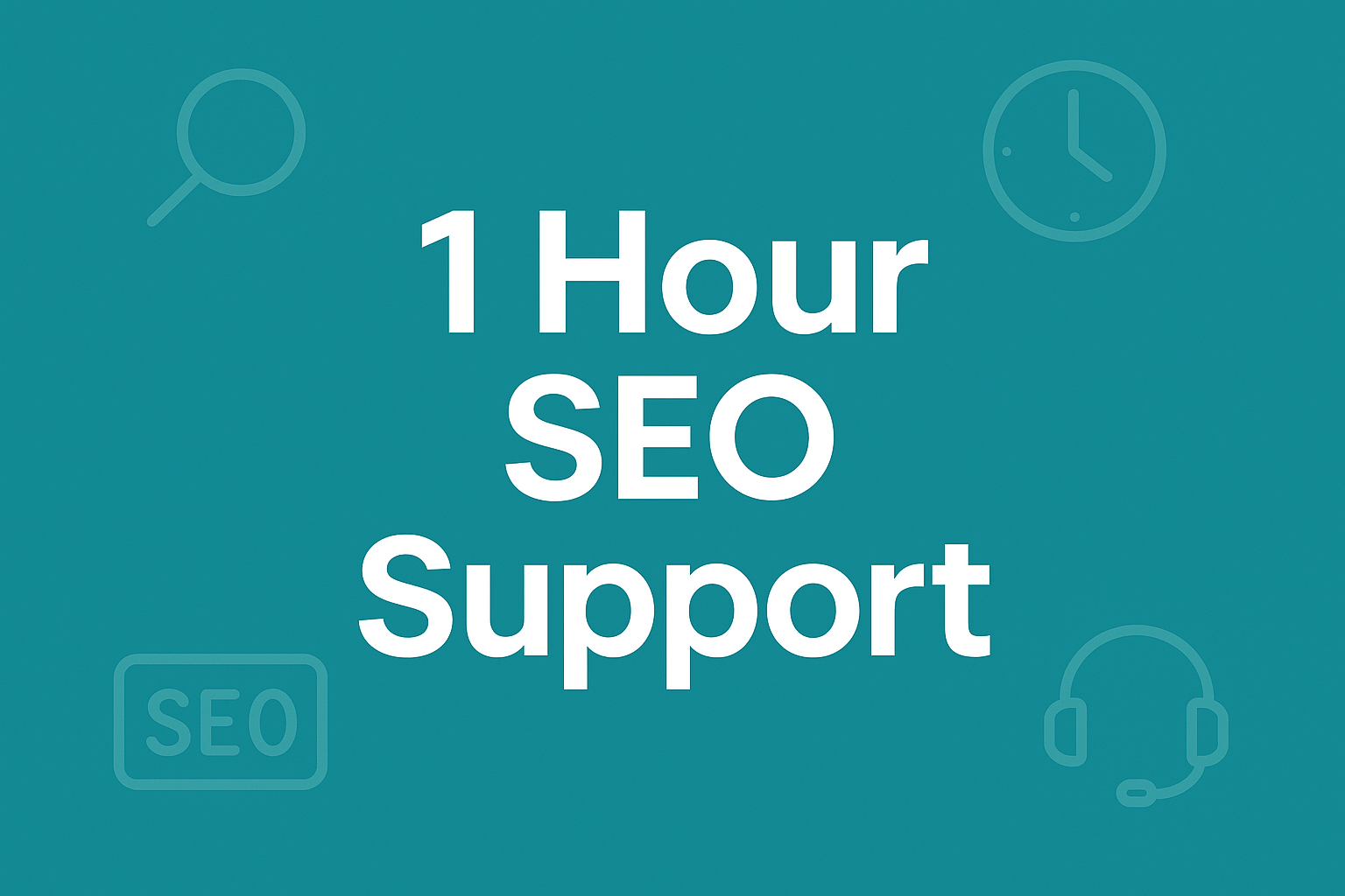 1 Hour SEO Support product image
